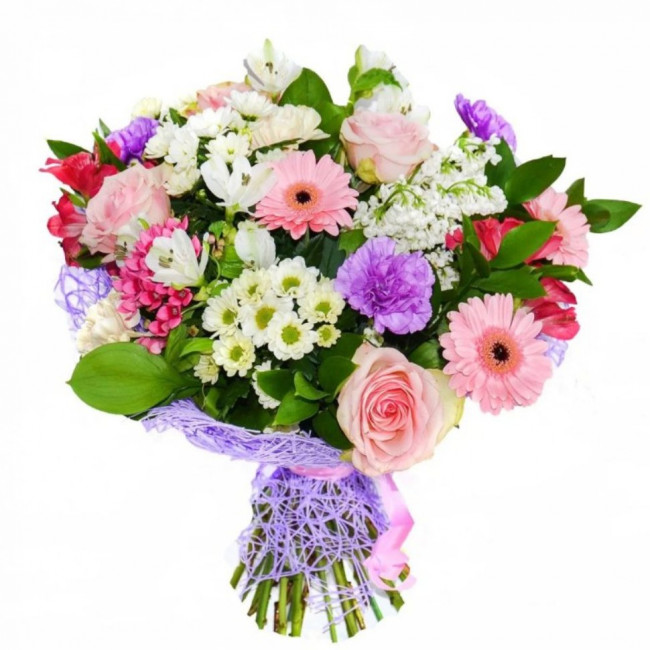 Букет цветов "Солнце в зените"